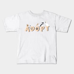 Adopt Don't Shop Kids T-Shirt